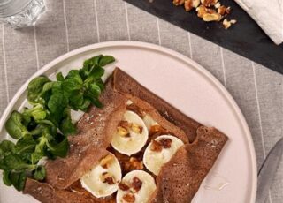 Galette chèvre-miel