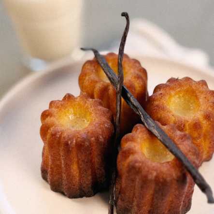 Cannelés au lait de chèvre